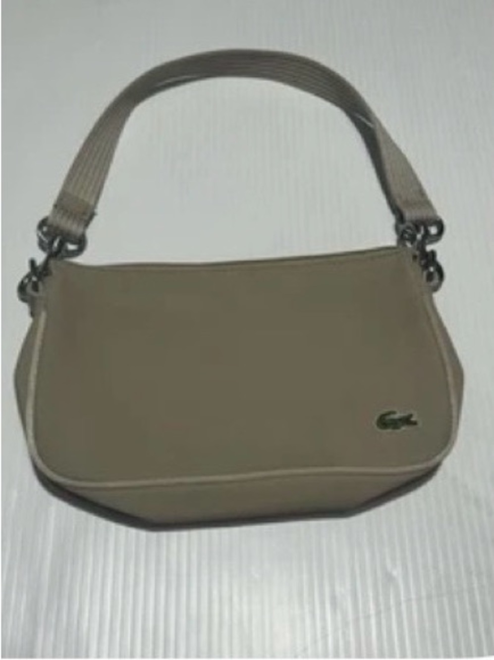 Lacoste Tan Shoulder Bag with Subtle Logo